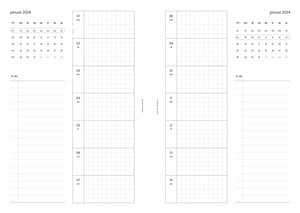 2024 weekly 1w1p - no.02 | Insert Din A5