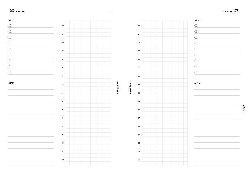 2024 daily dated Q1-4 - no.07 | Printable