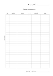 Expense Tracker - no.202 | Printable